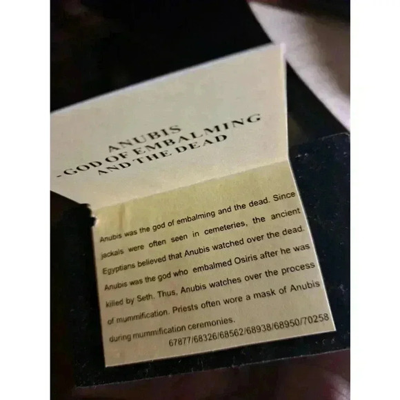 Egyptian COLLECTION ANUBIS 2000 VERONESE - Picture 10 of 10